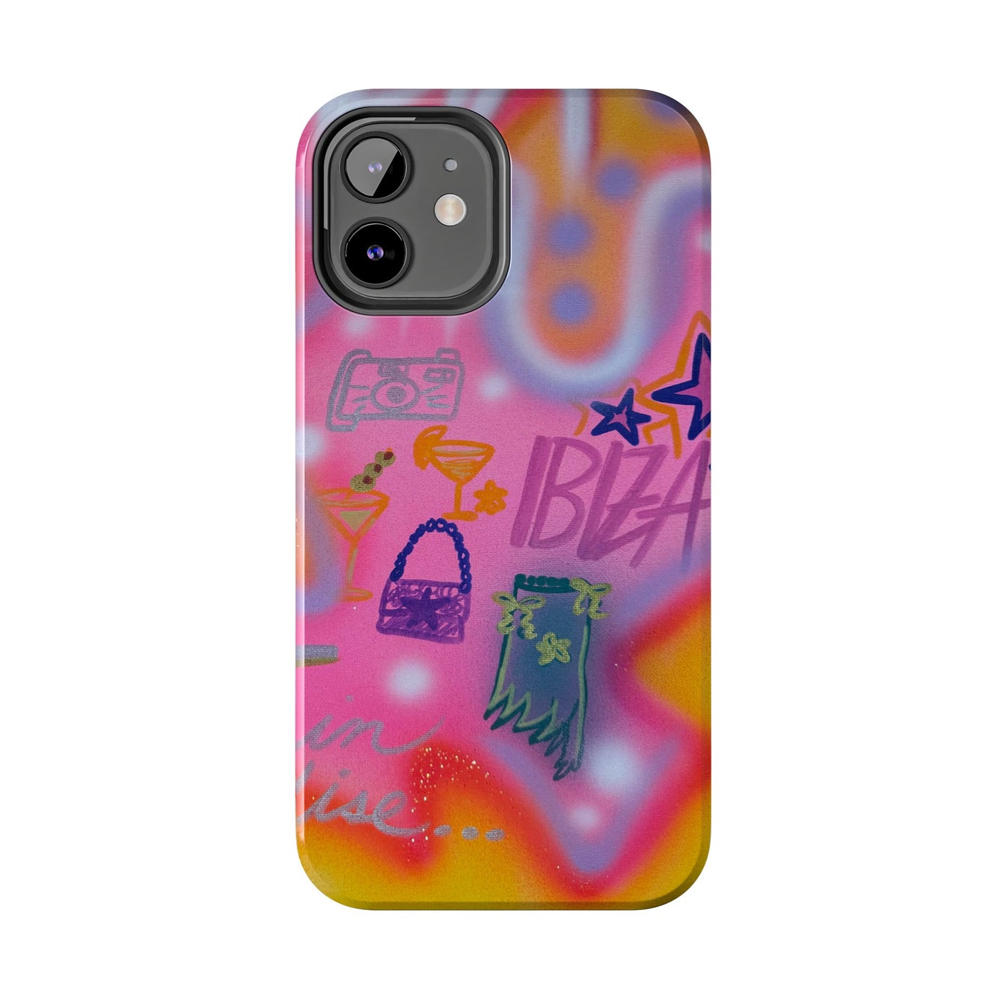 "ibiza" airbrush iPhone case