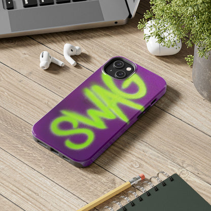 "swag pt. 2" airbrush iPhone case