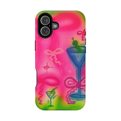 MagSafe „Bow Martini“ Airbrush-iPhone-Hülle