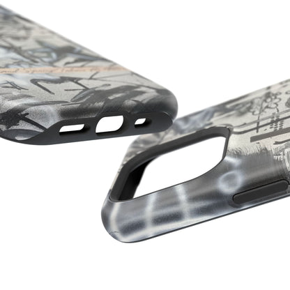 MagSafe "monochrome mood" airbrush iPhone case