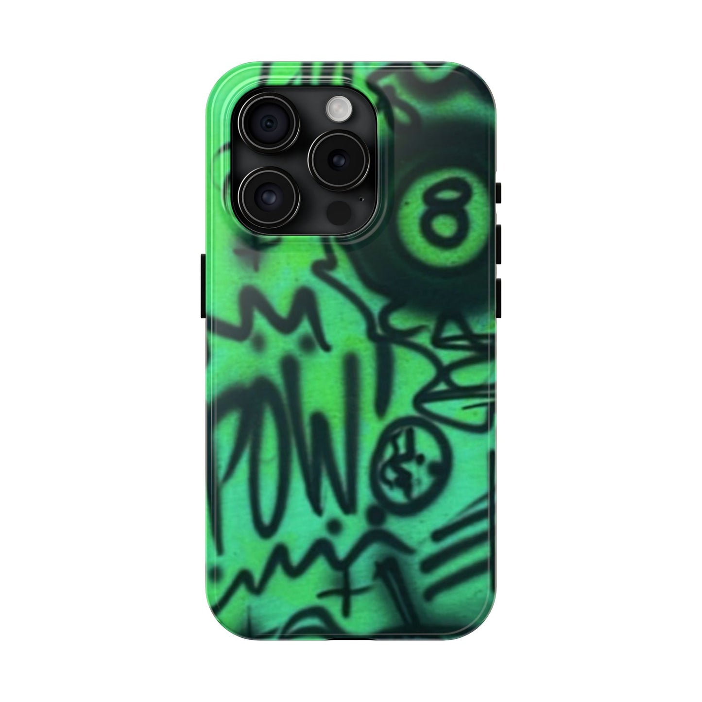 "POW! "airbrush iPhone case