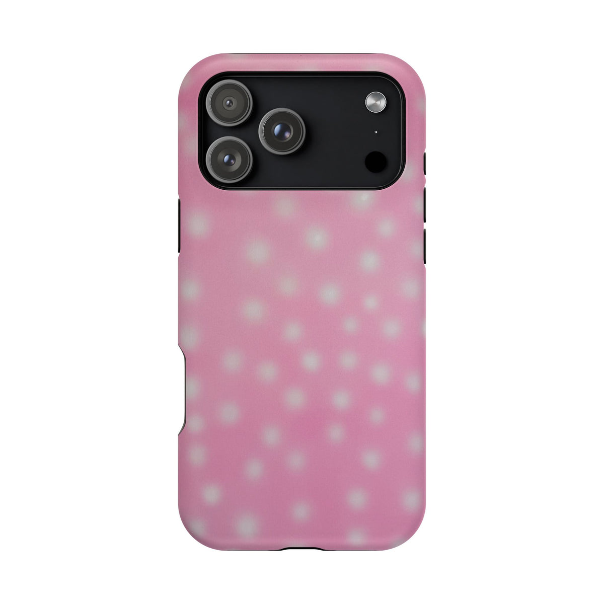 MagSafe "Erdbeerstrudel-Polkadots" Airbrush iPhone Hülle