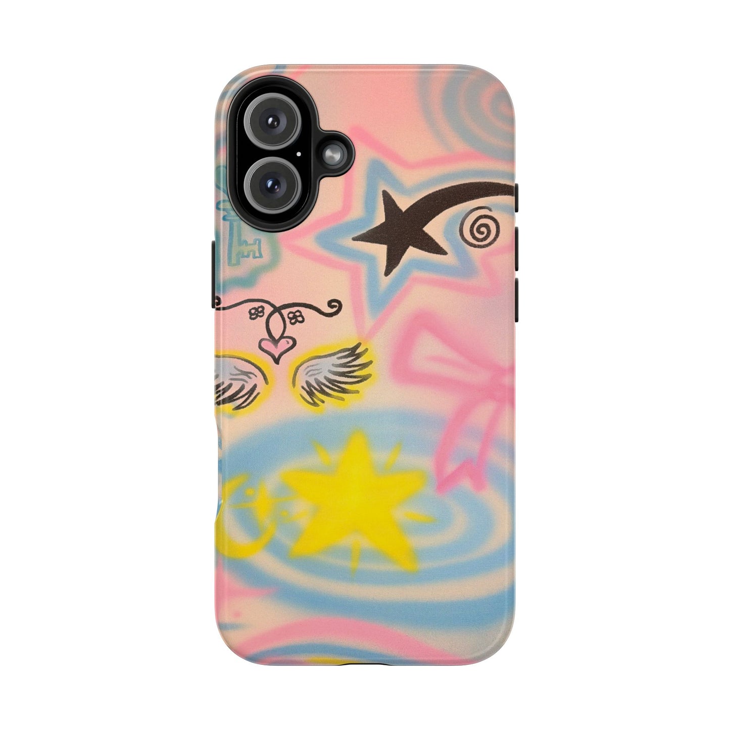 "star energy" airbrush iPhone case