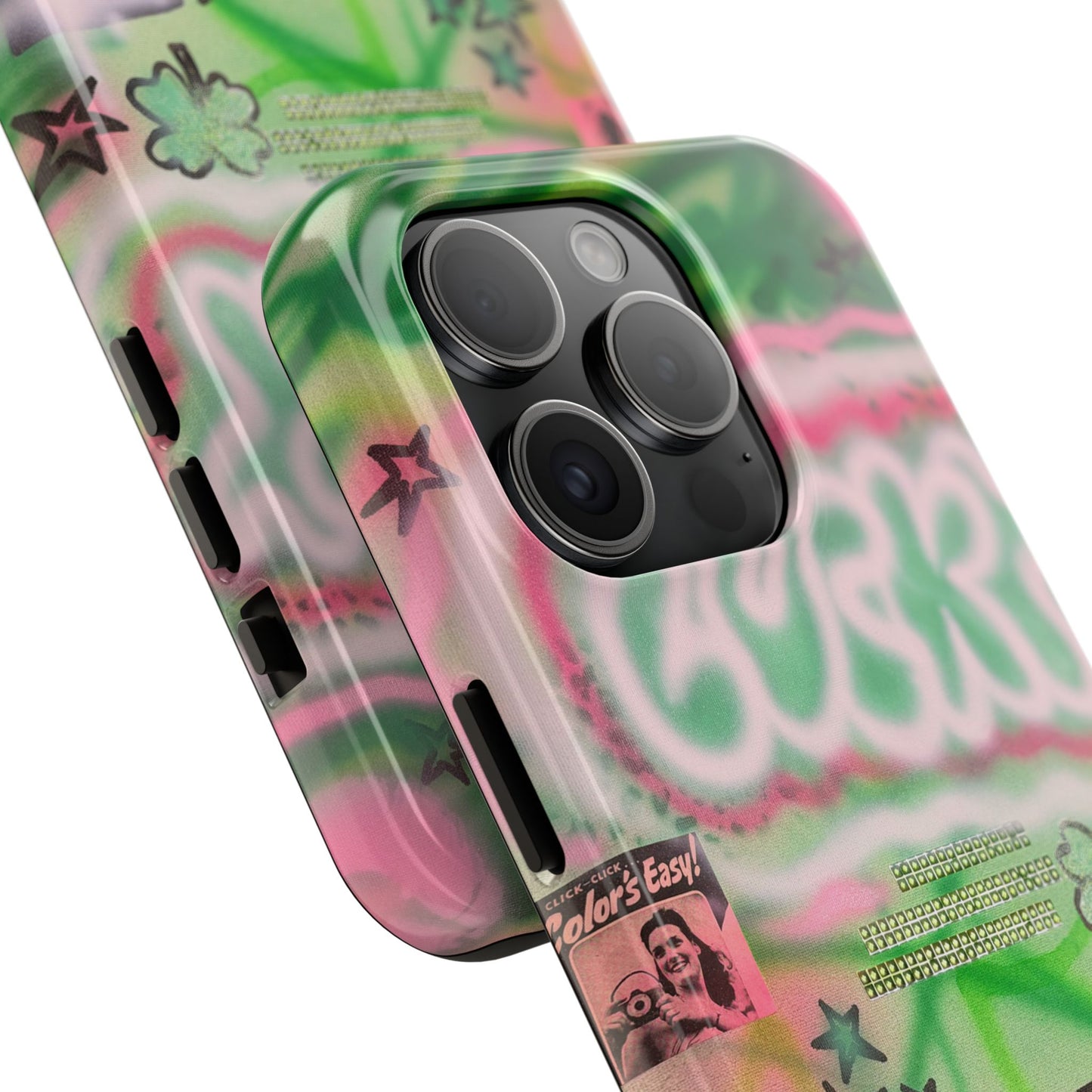 "so lucky" airbrush iPhone case