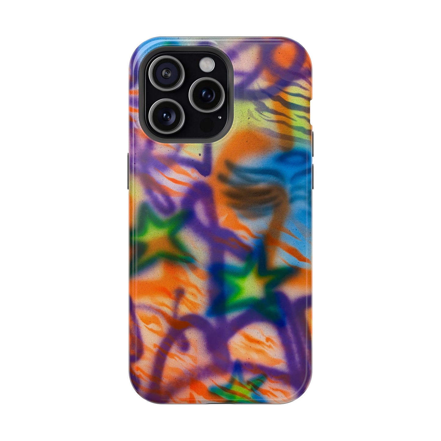 MagSafe "streetwear angel" airbrush iPhone case