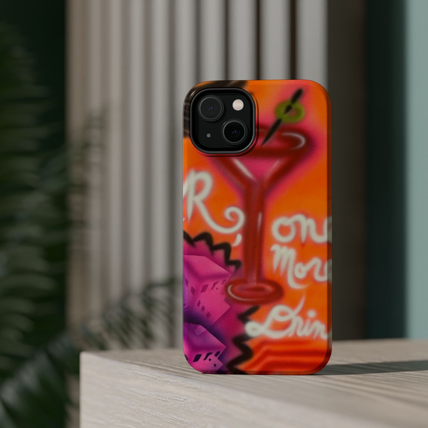 MagSafe „noch einen Drink“ Airbrush-iPhone-Hülle
