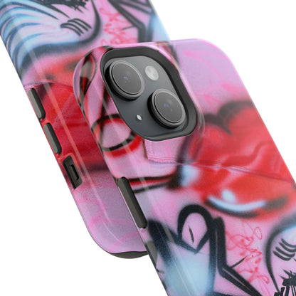 MagSafe "lust or love" airbrush iPhone case