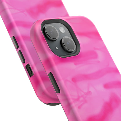 MagSafe "pink camo" airbrush iPhone case
