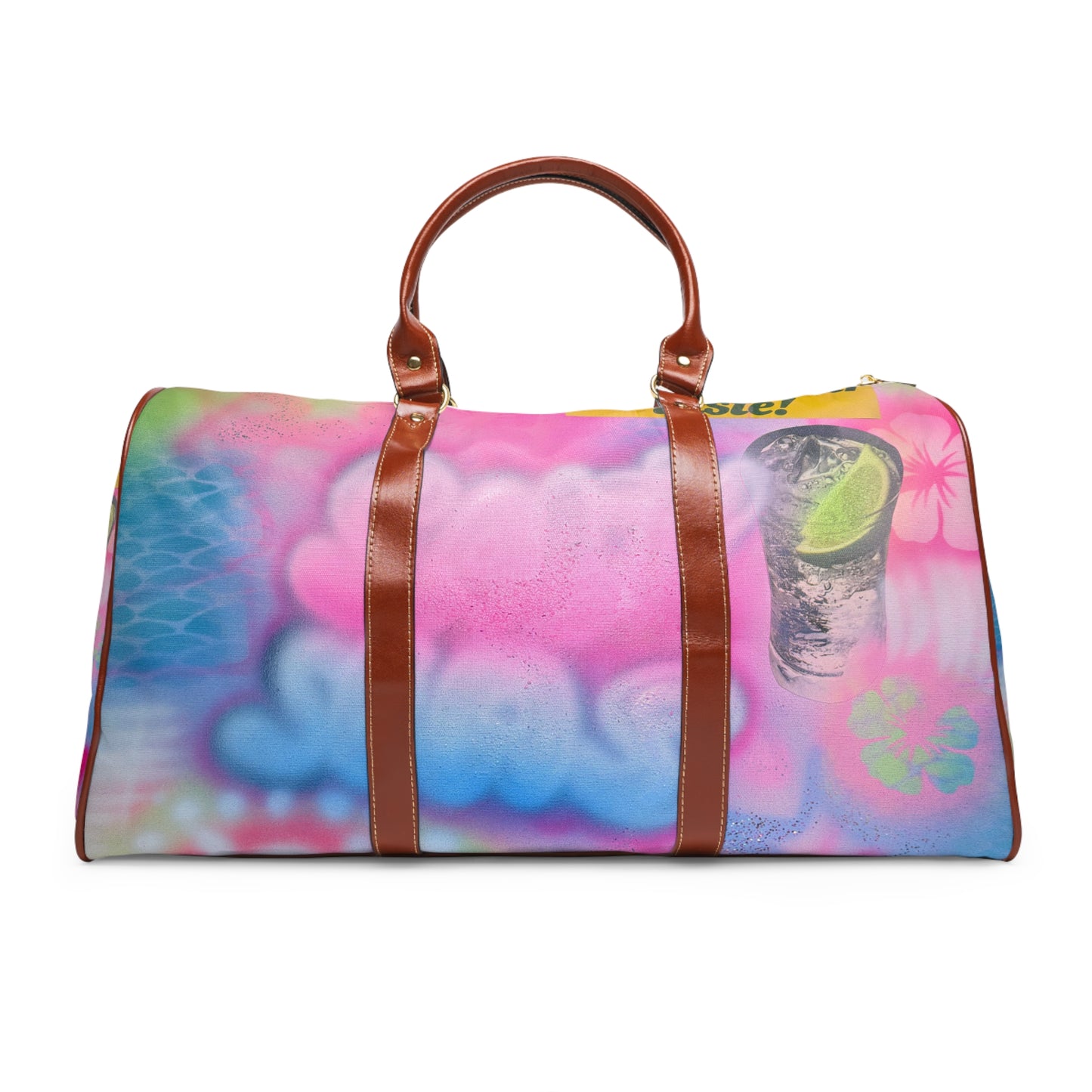 "salty seas" airbrush waterproof travel bag