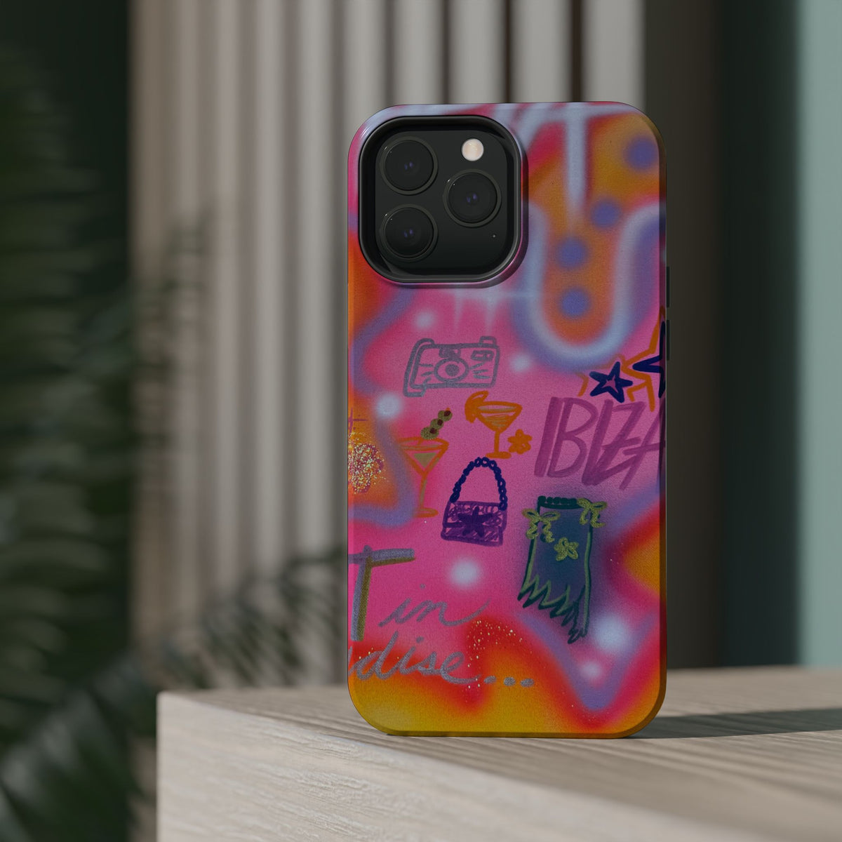 MagSafe „Ibiza“ Airbrush iPhone-Hülle