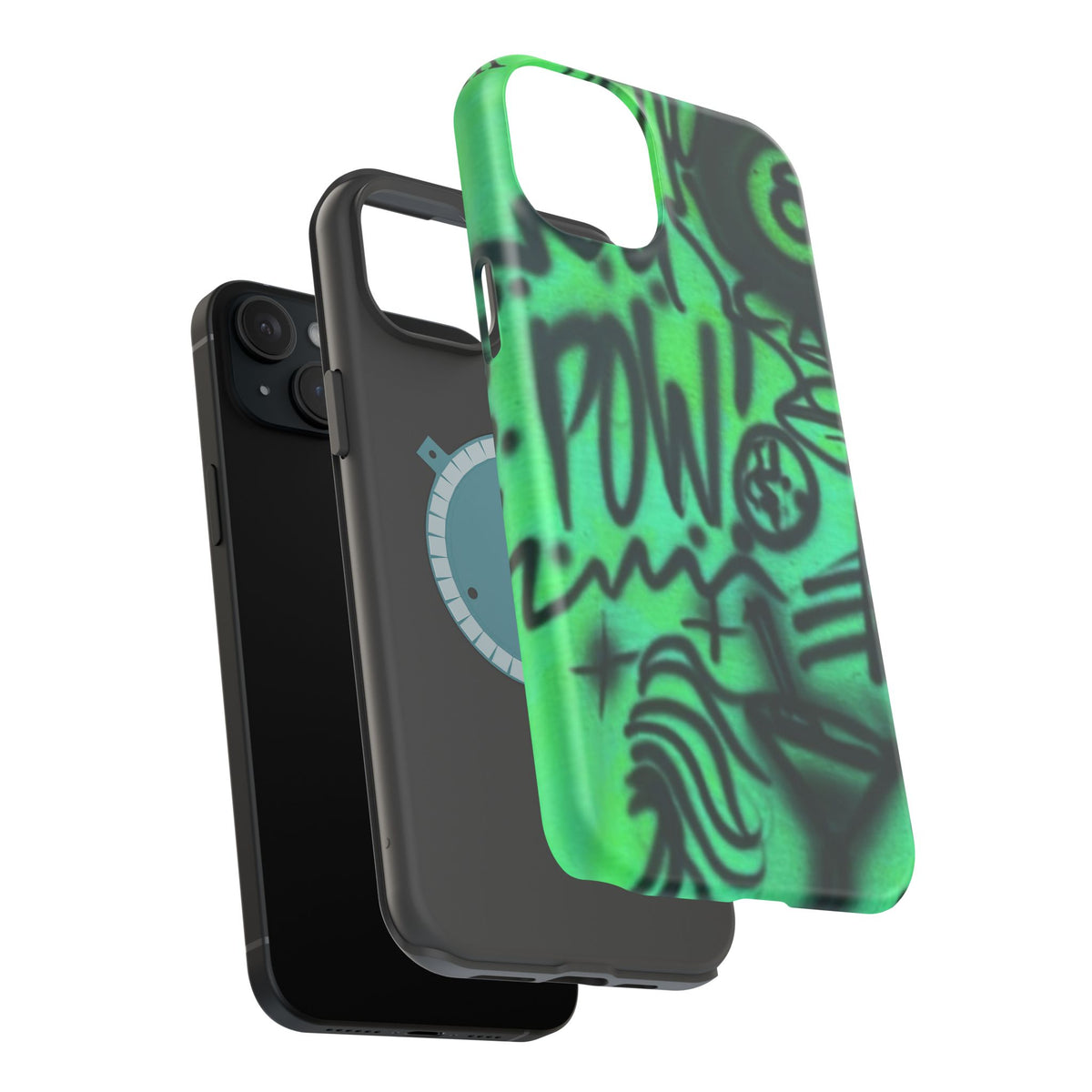 MagSafe "POW!" airbrush iPhone case
