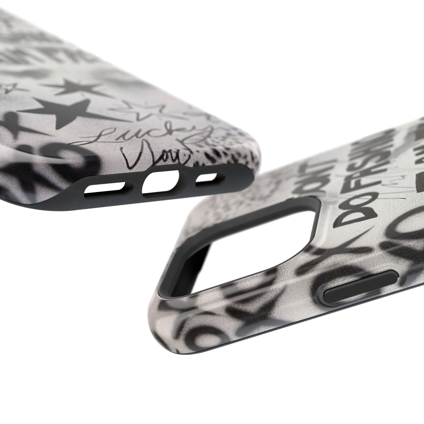 MagSafe "i am fashion" airbrush iPhone case