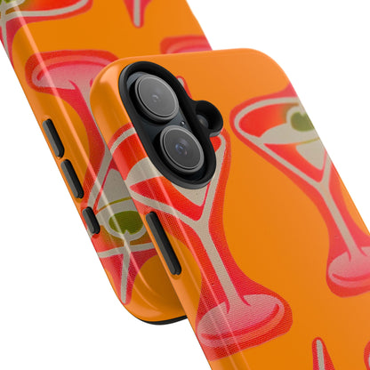 "shaken, not stirred” airbrush iPhone case
