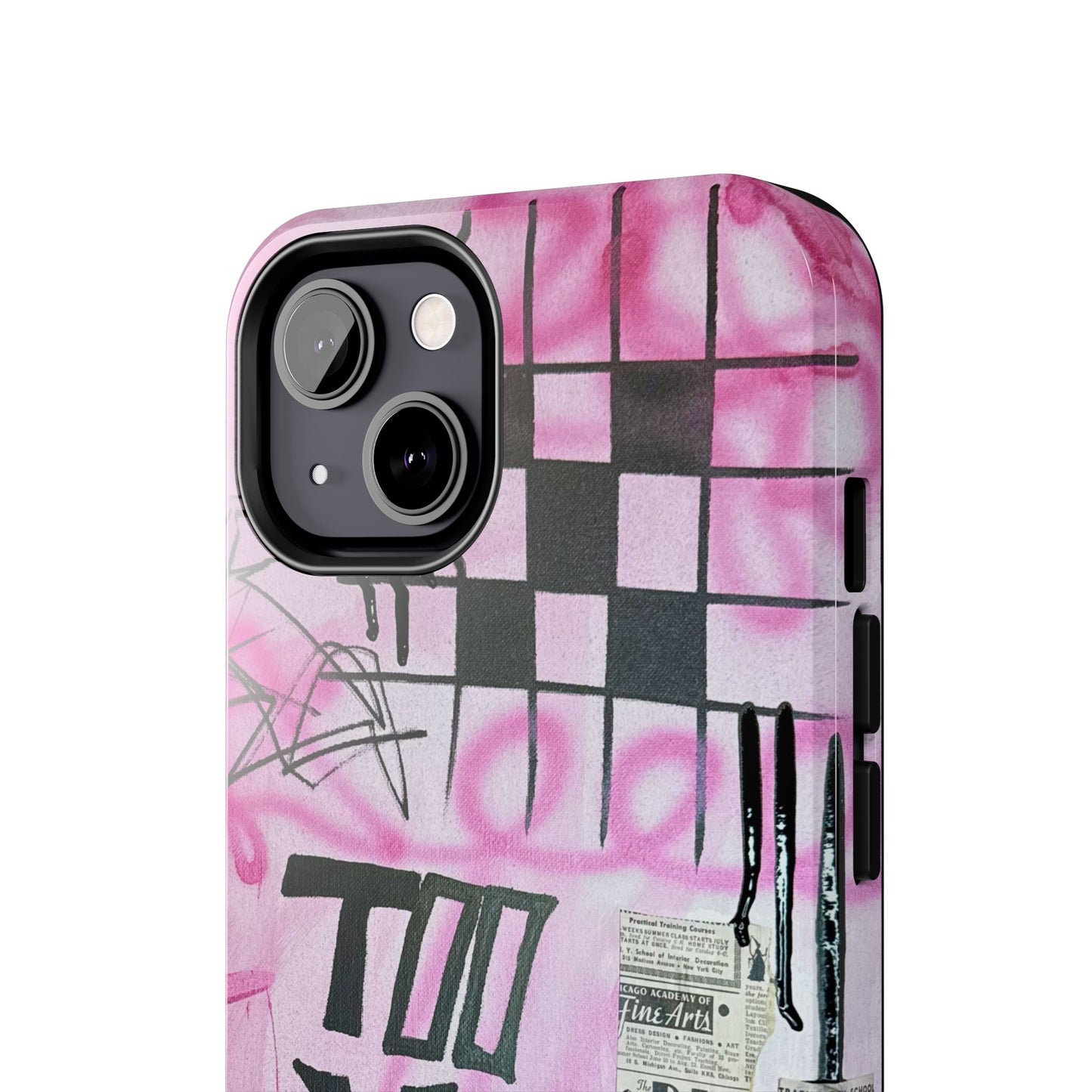 "too much motion" airbrush iPhone case