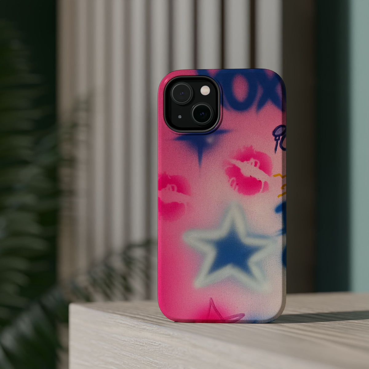 MagSafe "star symbol" airbrush iPhone case