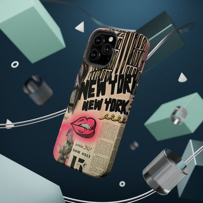 MagSafe „New York, New York“ Airbrush iPhone Hülle