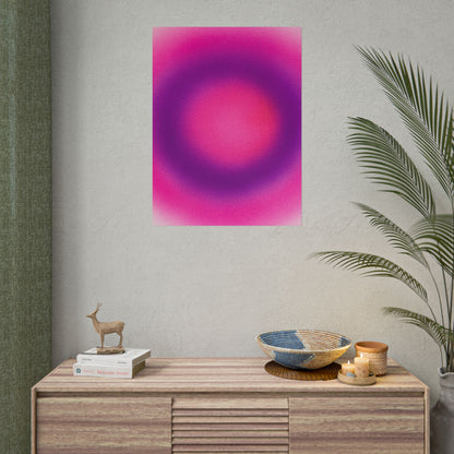 "sugarberry" airbrush rolled print