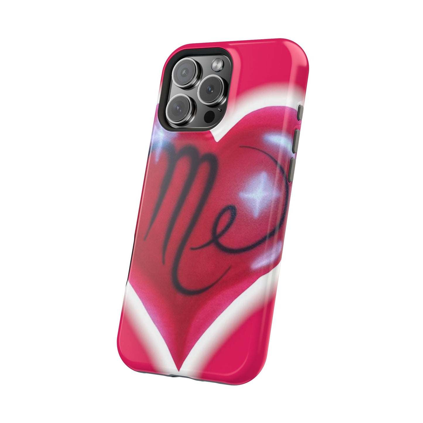 MagSafe "i <3 me" Airbrush iPhone Hülle