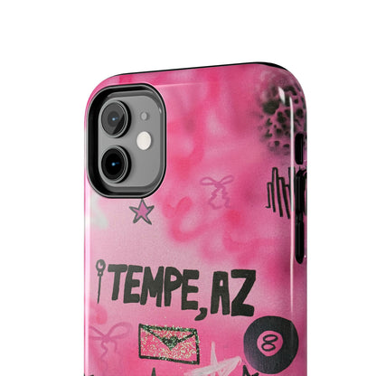 "tempe, az pt. 2" airbrush iPhone case