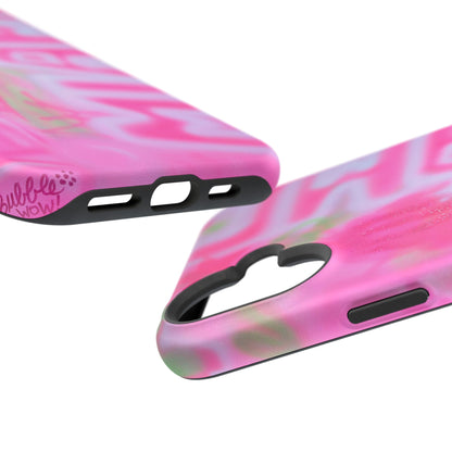 MagSafe "sunset sorbet" airbrush iPhone case