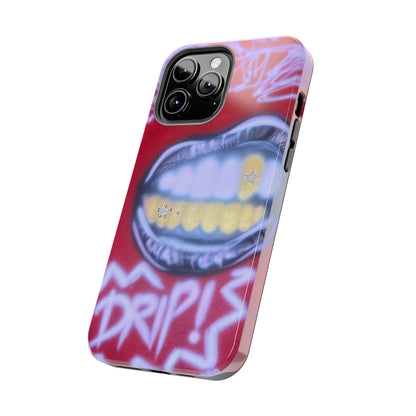 "tooth drip" airbrush iPhone case