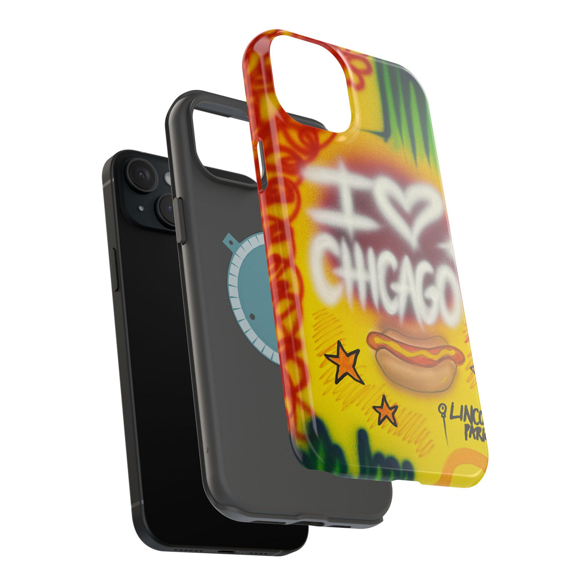 MagSafe "chicago" airbrush iPhone case