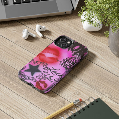 "ulterior motive" airbrush iPhone case