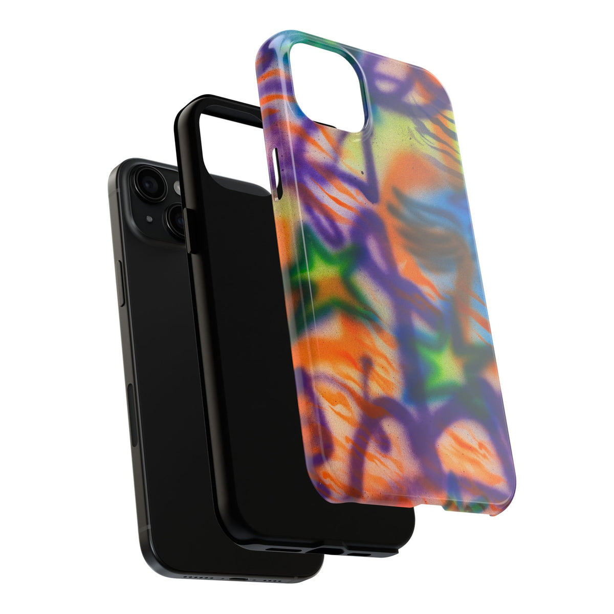 "streetwear angel" airbrush iPhone case