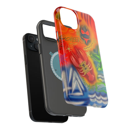 MagSafe "tipsy lobster" airbrush iPhone case