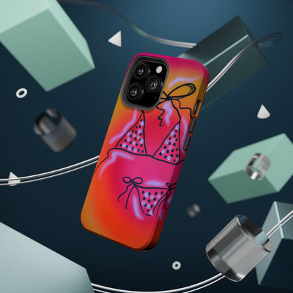 MagSafe "glitter bikini" airbrush iPhone case