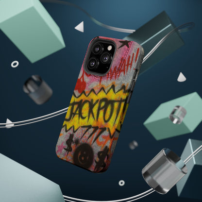 MagSafe "JACKPOT!" airbrush iPhone case
