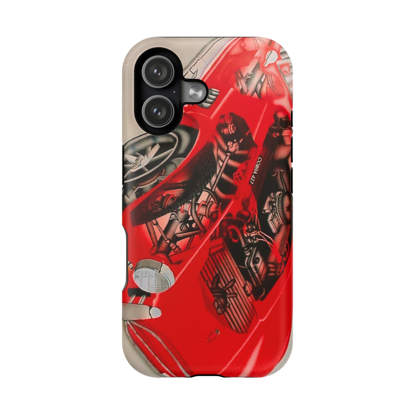 MagSafe "Cobra Phantom" Airbrush iPhone Hülle