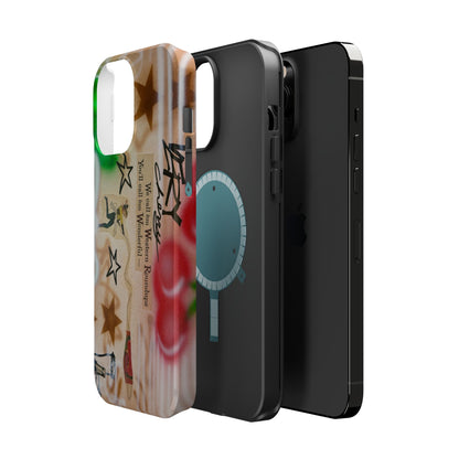MagSafe "very cherry" airbrush iPhone case