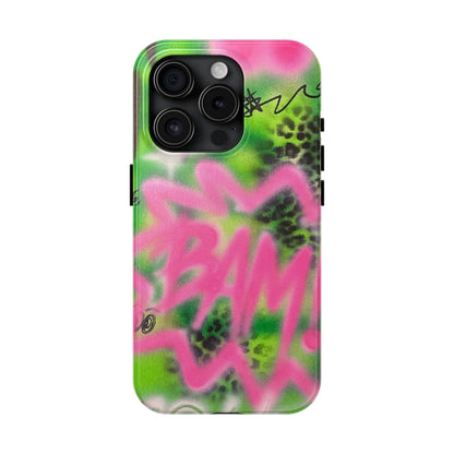 "BAM! pt. 2" airbrush iPhone case