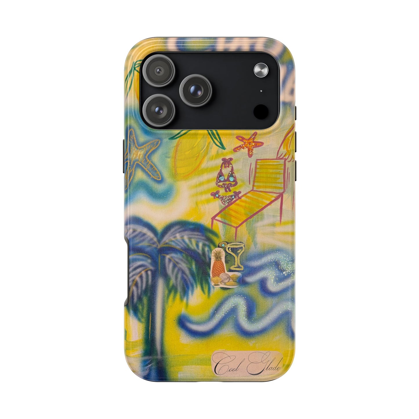 "ciao bella" airbrush iPhone case