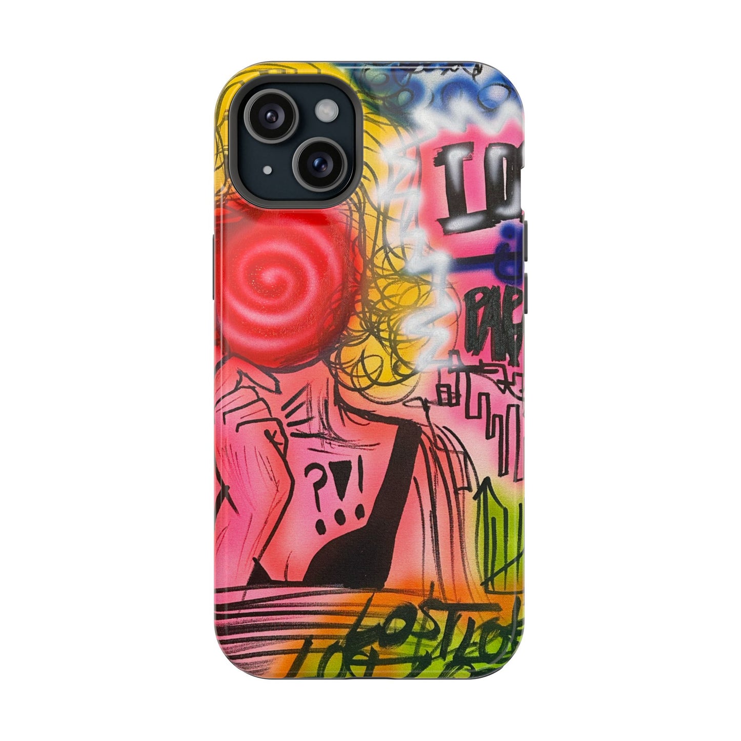 MagSafe „Lost in Paradise“ Airbrush-iPhone-Hülle