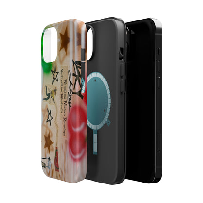 MagSafe "very cherry" airbrush iPhone case