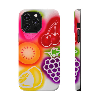 MagSafe "Beeren-süß" Airbrush iPhone-Hülle