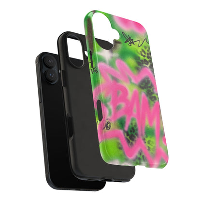 "BAM! pt. 2" airbrush iPhone case