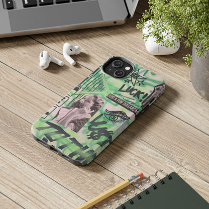 "lust over luck" airbrush iPhone case