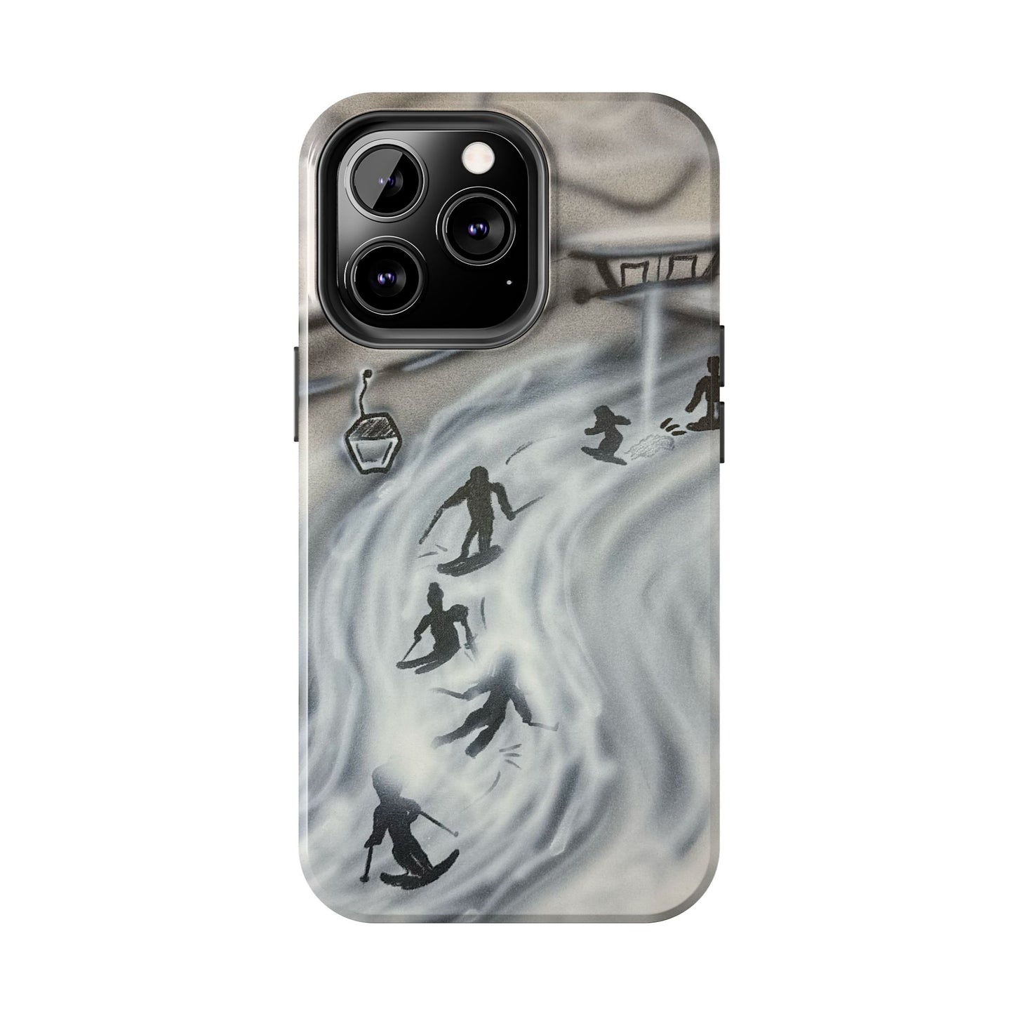 "arctic avalanche" airbrush iPhone case