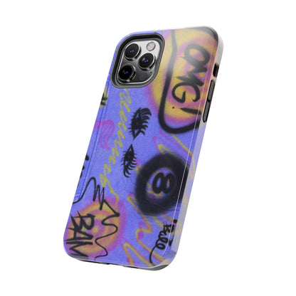 "eye$ on lies" airbrush iPhone case