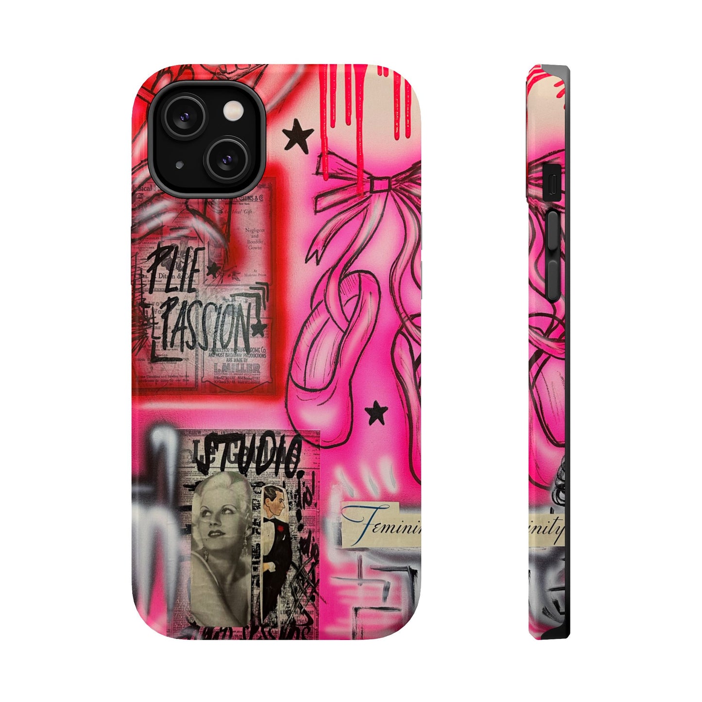 MagSafe „Plié Passion“ Airbrush-iPhone-Hülle