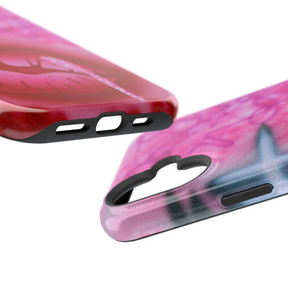MagSafe limited edition "glitter aura" airbrush iPhone case