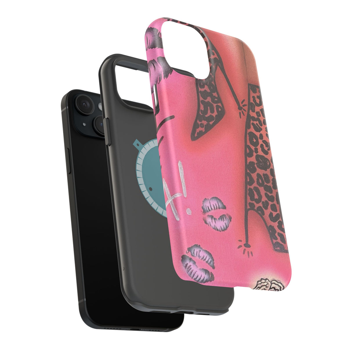 MagSafe „Cheetah Boots“ Airbrush iPhone-Hülle
