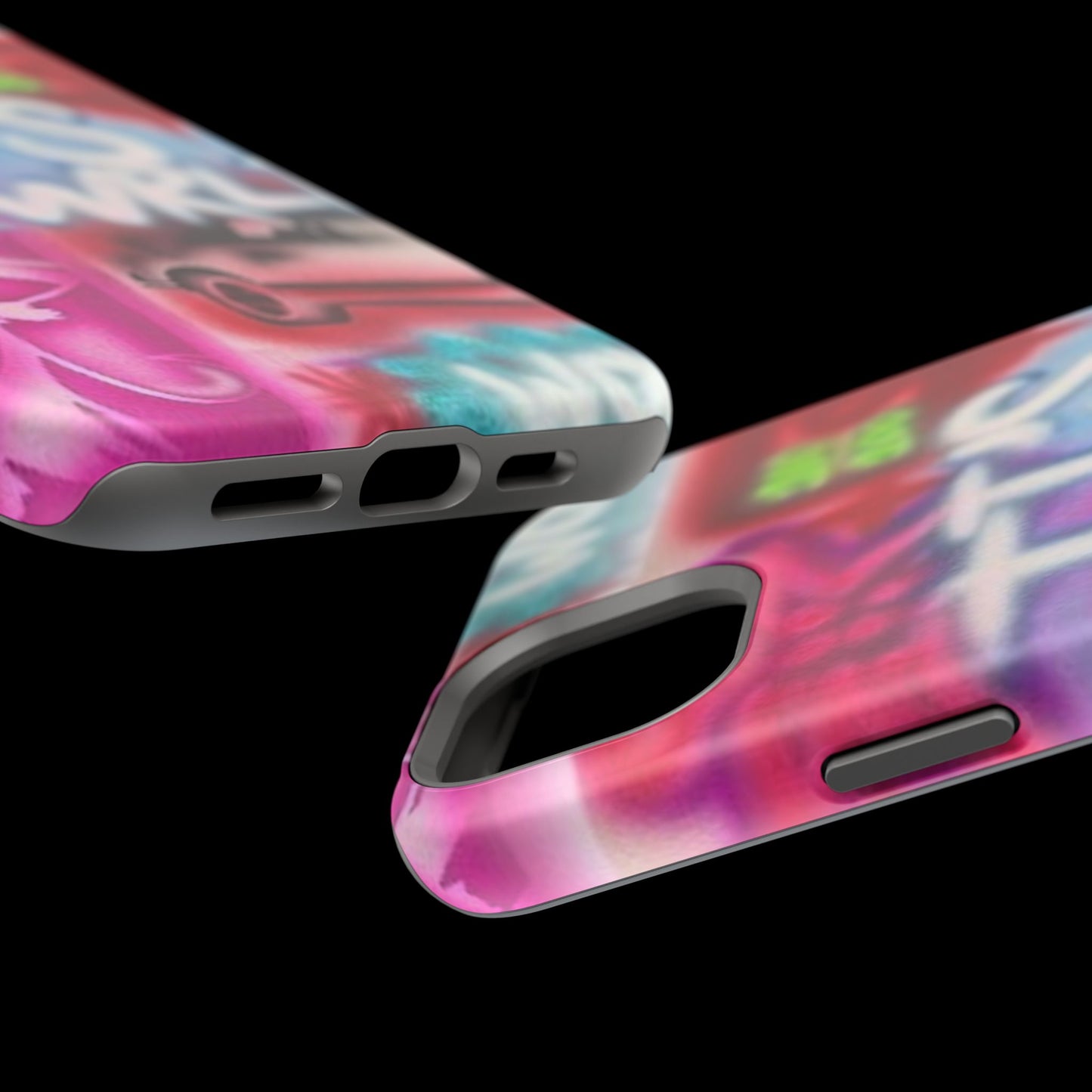 MagSafe „its ur WRLD“ Airbrush iPhone Hülle