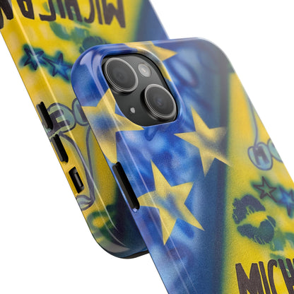 "ann arbor, michigan" airbrush iPhone case