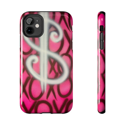 "money dream$" airbrush iPhone case