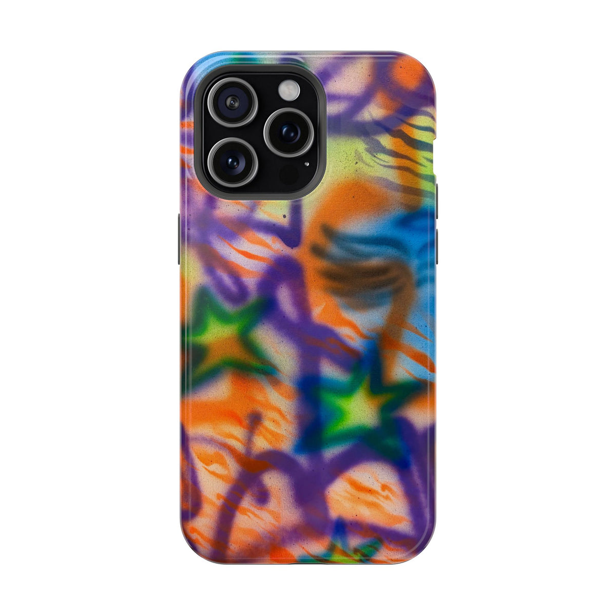 MagSafe "streetwear angel" airbrush iPhone case