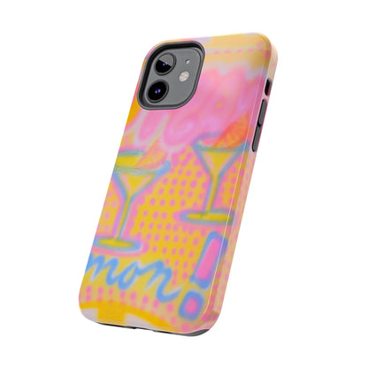 "Lemontini" Airbrush iPhone-Hülle